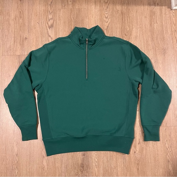 Champion Men's Quarter Zip-Up Sweater size Large - Picture 2 of 5